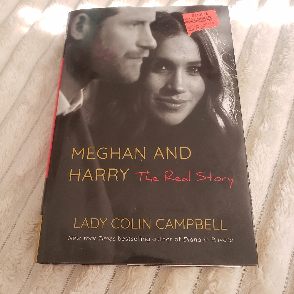 2/$10 Meghan and Harry: The Real Story Hardcover Book